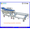 High Quality Hospital Adjustable Operating Room Transport Connecting Stretcher